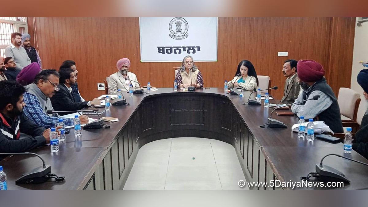DC Barnala, Deputy Commissioner Barnala, PoonamDeep Kaur, Barnala