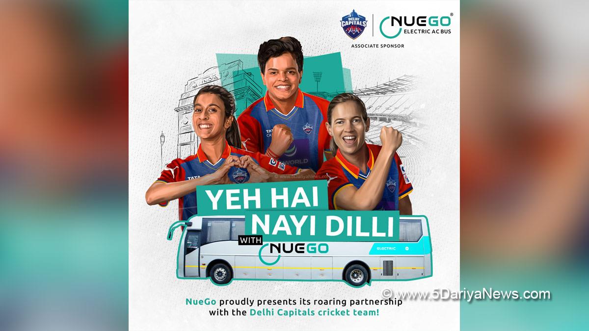 Commercial, NueGo,GreenCell Mobility, Delhi Capitals, Delhi Capitals Cricket Franchise, Devndra Chawla, Eversource Capital, Hyderabad