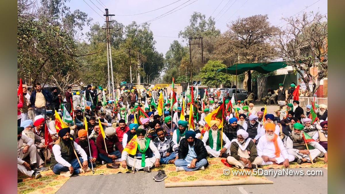 Protest, Farmer Protest,  Sanyukt Kisan Morcha, SKM, Patiala