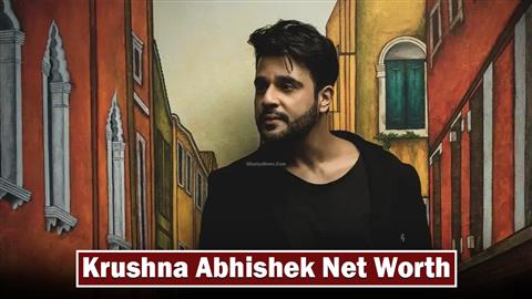 Krushna Abhishek Net Worth