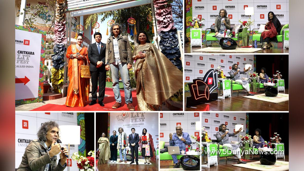Chitkara International School, Chitkara Lit Fest 2024, Chitkara University, Banur, Rajpura, Dr. Ashok K Chitkara,Chitkara Business School, Dr. Madhu Chitkara