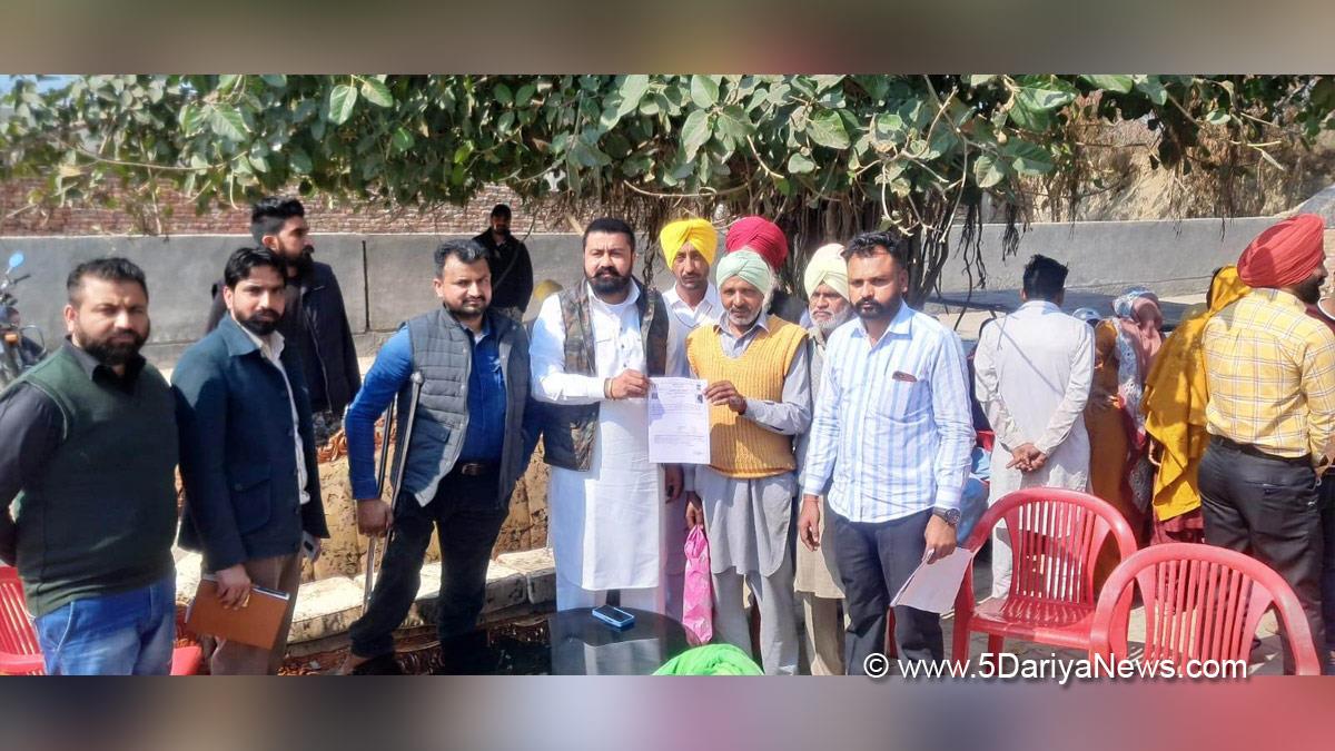 Amolak Singh, AAP, Aam Aadmi Party, Aam Aadmi Party Punjab, AAP Punjab, Aap Di Sarkar Aap De Dwaar, Aap Di Sarkar Aap De Dwar, Aap Di Sarkar Aap De Dwaar Scheme, Aap Di Sarkar Aap De Dwaar Scheme In Punjab, Government of Punjab, Punjab Government