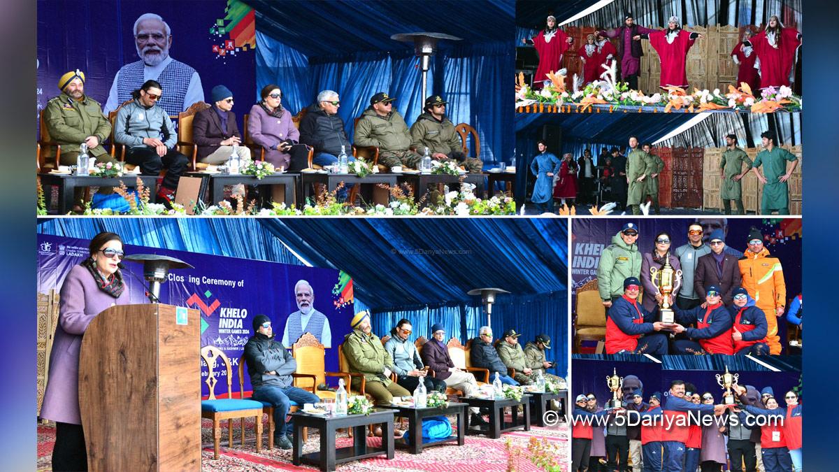 Sports News, Jammu, Kashmir, Jammu And Kashmir, Jammu & Kashmir, Khelo India Winter Games 2024, Khelo India Winter Games, Shahid Ahmad Chachi