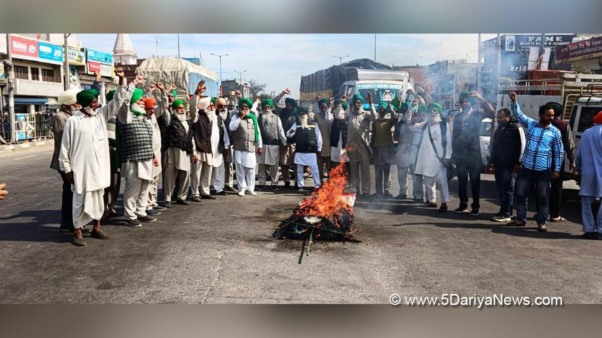 Farmer Protest, Protest, Agitation, Demonstration, Samyukta Kisan Morcha, Sanyukt Kisan Morcha, Farmers Protest, Farmer Protest 2024, Farmers Protest 2024, MSP, Minimum Support Prices, Shambhu Border, Khanauri Border