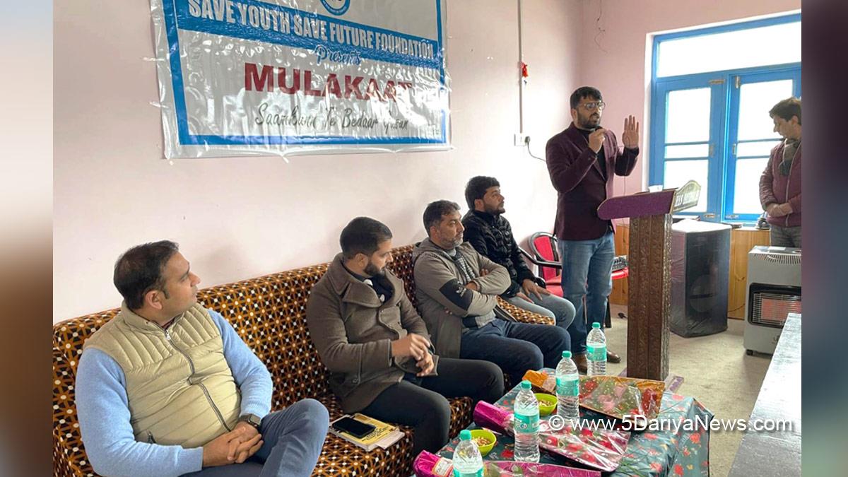 Save Youth Save Future Foundation, Baramulla, Kashmir, Jammu And Kashmir, Jammu & Kashmir, Srinagar, Fatehgarh Sheeri, Shameem Ahmed