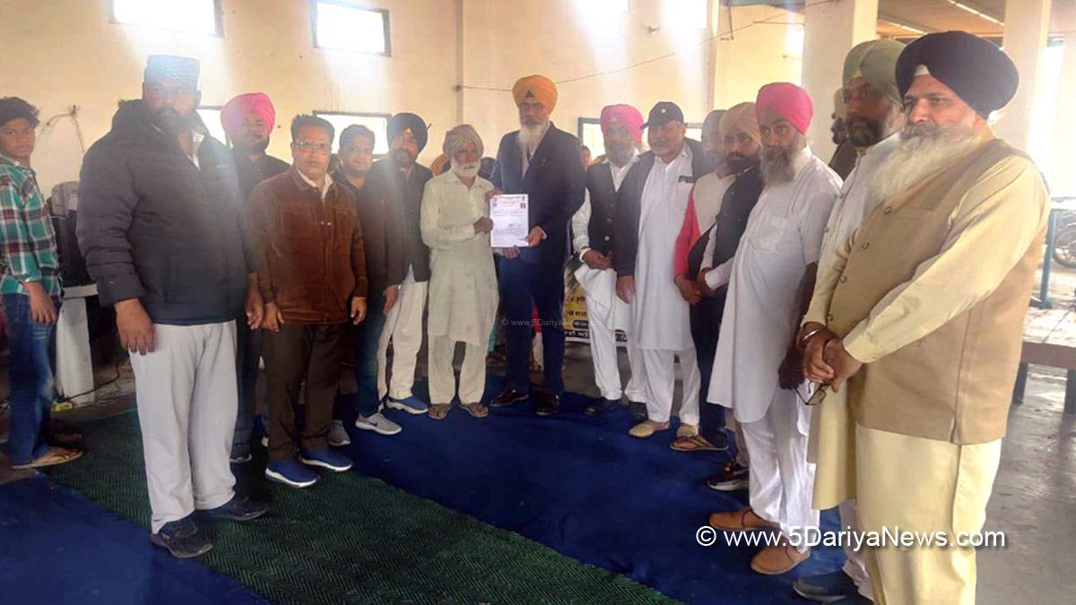 Gurdit Singh Sekhon, Faridkot, AAP, Aam Aadmi Party, Aam Aadmi Party Punjab, AAP Punjab, Aap Di Sarkar Aap De Dwaar, Aap Di Sarkar Aap De Dwar, Aap Di Sarkar Aap De Dwaar Scheme, Aap Di Sarkar Aap De Dwaar Scheme In Punjab, Government of Punjab, Punjab Government