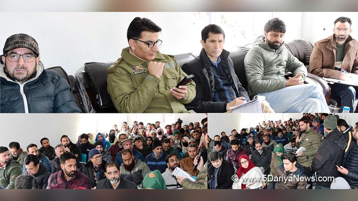 Block Diwas, Jan Abhiyan Camp, Jan Abhiyan, Jan Sunvayi, Jan Abhiyan, Jan Adhikar, Awami Muhim, Jan Abhiyan Program, Mega Block Diwas, Weekly Block Diwas, Ganderbal, Kashmir, Jammu And Kashmir, Jammu & Kashmir, District Administration Ganderbal, Mushtaq Ahmad Simnani