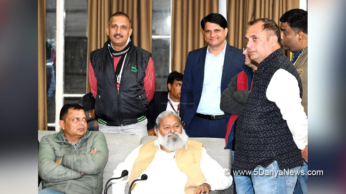 Anil Vij, Haryana, Ambala, Bharatiya Janata Party, BJP, BJP Haryana