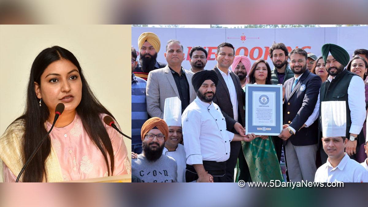 Anmol Gagan Mann, Anmol Gagan Maan, AAP, Aam Aadmi Party, Aam Aadmi Party Punjab, AAP Punjab, Government of Punjab, Punjab Government, DC Amritsar, Amritsar, Ghanshyam Thori, Deputy Commissioner Amritsar, Neeru Katyal Gupta, Bhupinder Singh Chana, Guinness Book of World Records, Rangla Punjabi Festival
