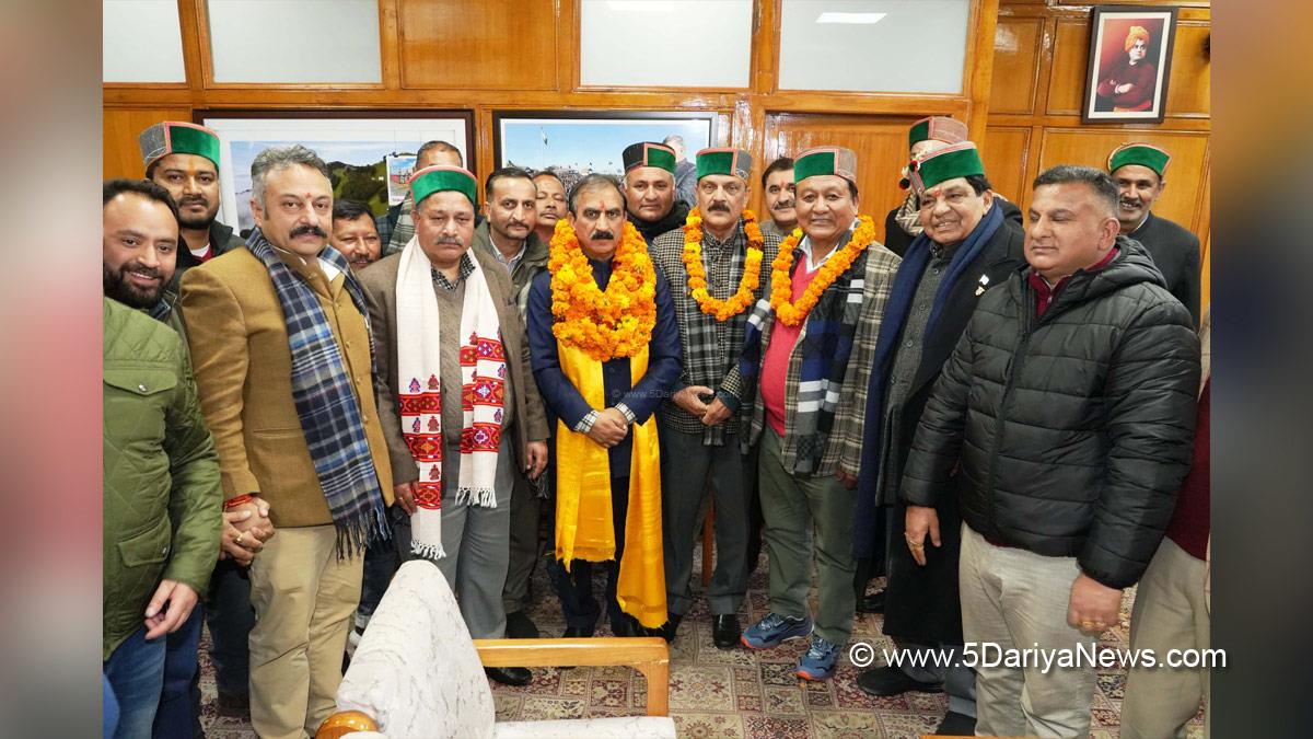 Sukhvinder Singh Sukhu, Himachal Pradesh, Himachal, Congress, Indian National Congress, Himachal Congress, Shimla, Chief Minister of Himachal Pradesh