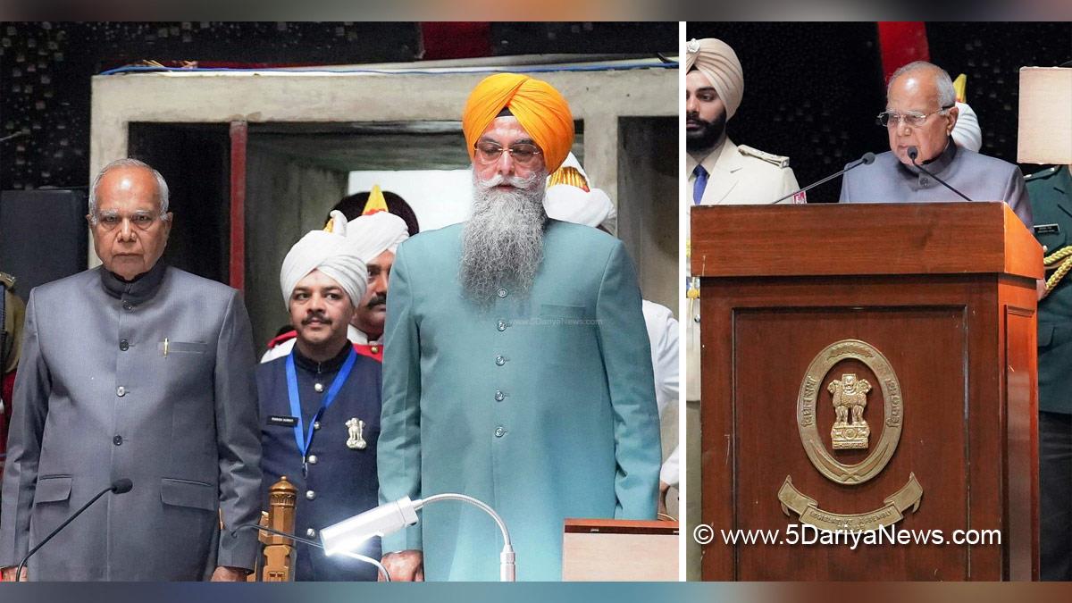 Banwari Lal Purohit, Banwarilal Purohit, Governor of Punjab, Punjab Governor, Punjab Raj Bhavan, Kultar Singh Sandhwan, AAP, Aam Aadmi Party, AAP Punjab, Aam Aadmi Party Punjab, Government of Punjab, Punjab Government