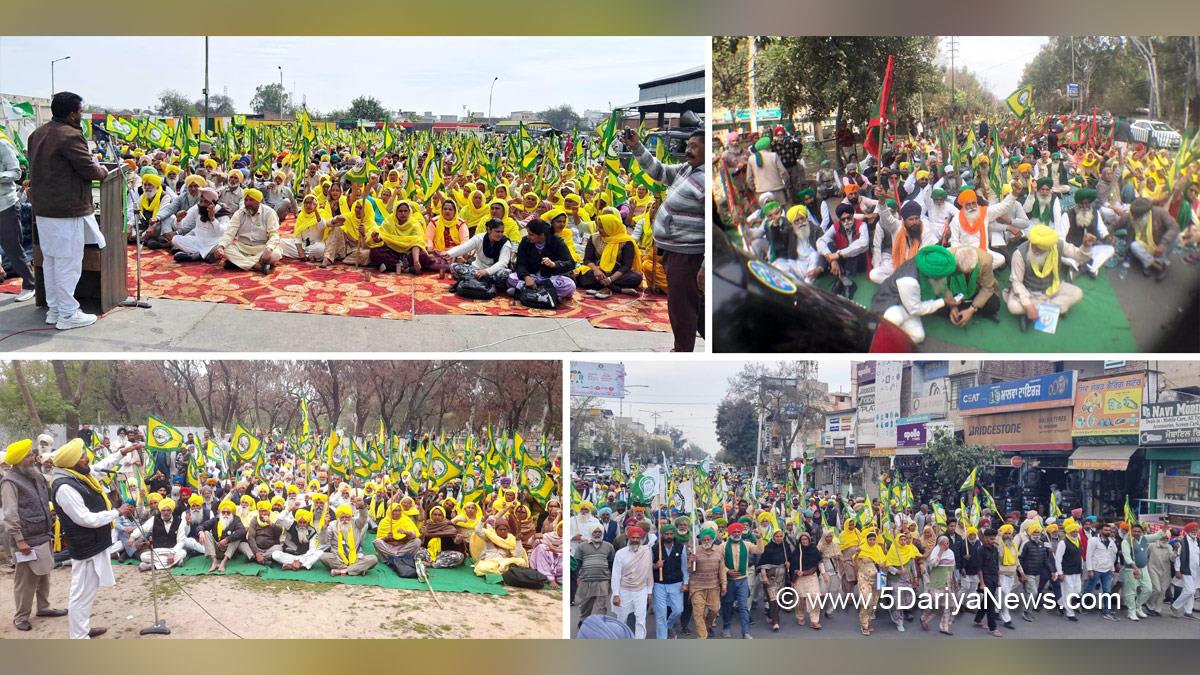 Farmer Protest,Protest,Agitation,Demonstration,Samyukta Kisan Morcha,Sanyukt Kisan Morcha,Farmers Protest,Farmer Protest 2024,Farmers Protest 2024,MSP,Minimum Support Prices,Shambhu Border,Khanauri Border