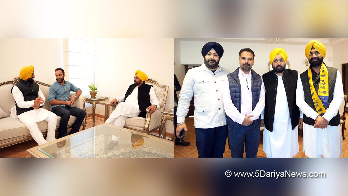 Bhagwant Mann, Bhagwant Singh Mann, AAP, Aam Aadmi Party, Aam Aadmi Party Punjab, AAP Punjab, Government of Punjab, Punjab Government, Punjab, Chief Minister Of Punjab, Gurmeet Singh Meet Hayer, Meet Hayer, Gurpreet Singh GP