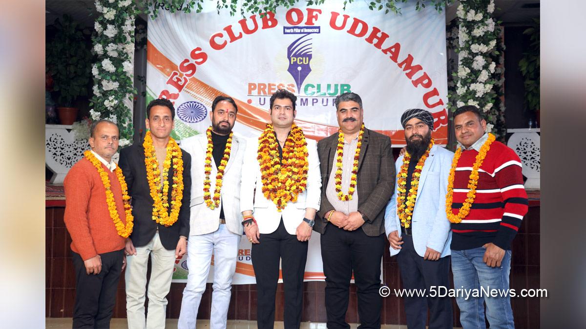 Udhampur Journalists Elect New Leadership for Udhampur Press Club