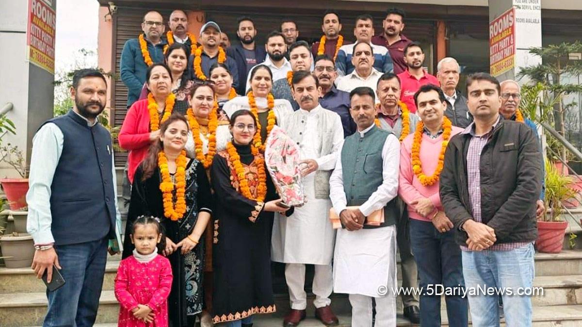Vineet Joshi, Himachali Sabha Punjab, Sudhir Guleria, Pallavi Thakur, Arun Dogra, Sudhir Ranaut, Patron Pratap Riyal, RK Kapoor, Kharar, Kharar News, News of Kharar, Kharar Updates