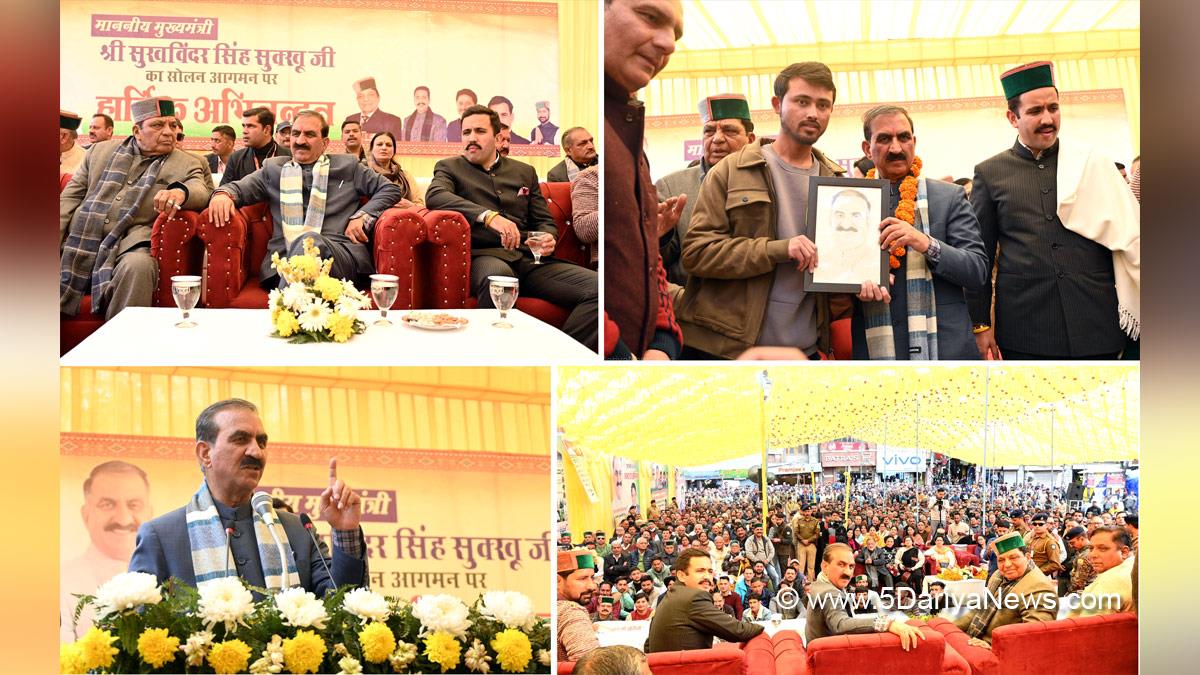 Not afraid of political challenges : Thakur Sukhvinder Singh Sukhu
