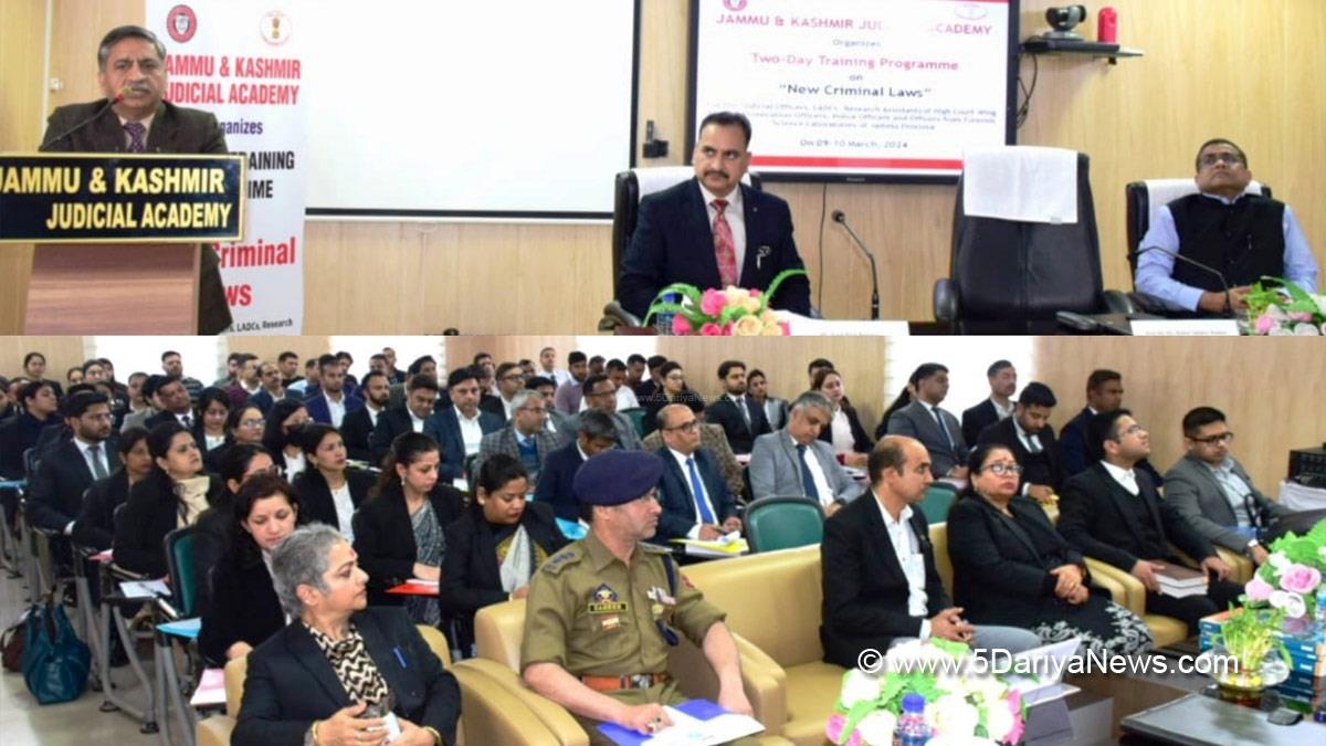 Judiciary, J&K Judicial Academy, N. Kotiswar Singh, Kashmir, Jammu And Kashmir, Jammu & Kashmir