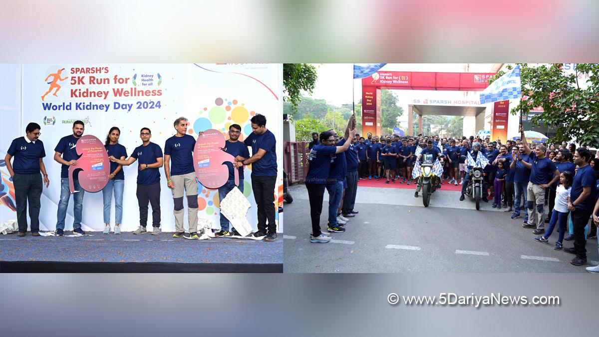 Health, SPARSH Hospital, Dr. Kiran Kumar B R, Dr. Bhavya, Dr. Shashank Malagi, Anil Srivatsa, Dr. Sunil R, Dr. Harsha Kumar N, Run for Kidney Wellness