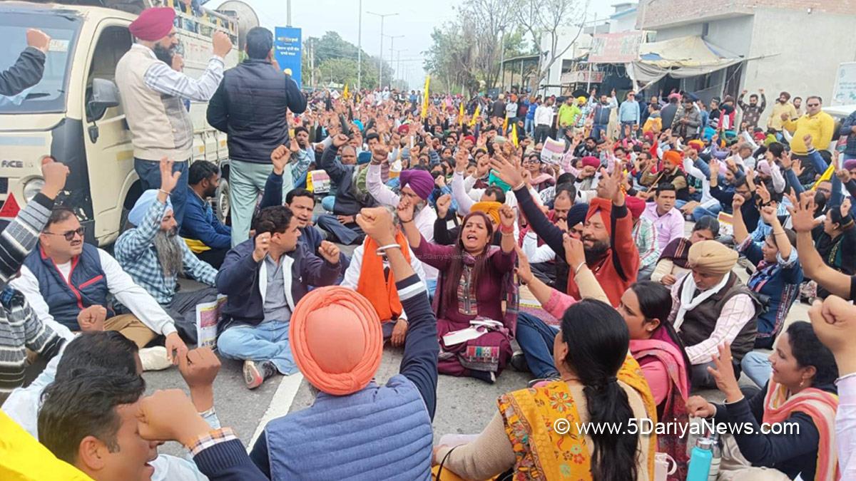 Protest, Agitation, Demonstration, Sangrur