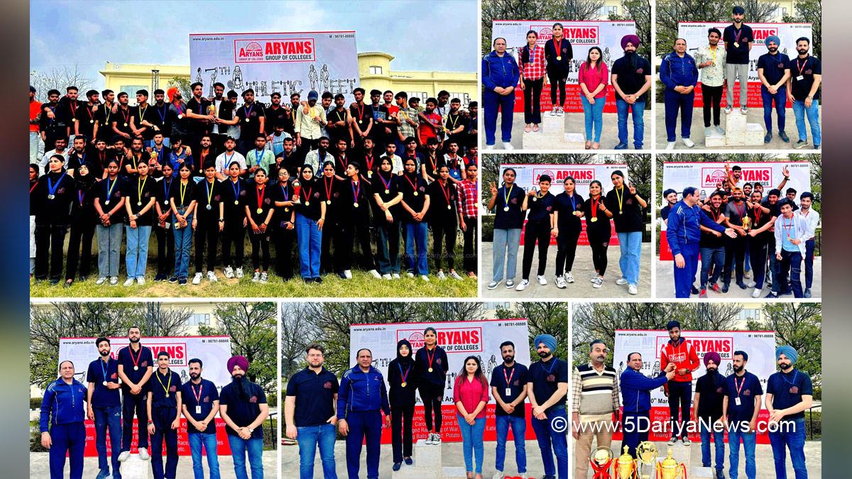 Aryans Group of Colleges, Aryan College, Rajpura, Aryans Group of Colleges Rajpura, Dr. Parveen Kataria, Dr. Anshu Kataria