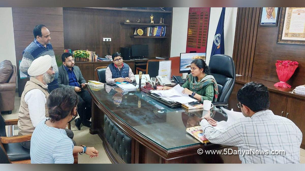 Aashika Jain, DC Mohali, Deputy Commissioner Mohali, S.A.S. Nagar, S.A.S. Nagar Mohali, Mohali, Sahibzada Ajit Singh Nagar