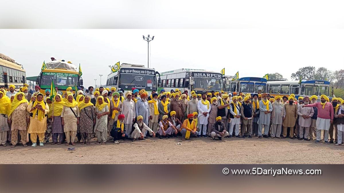 Farmer Protest,Protest,Agitation,Demonstration,Samyukta Kisan Morcha,Sanyukt Kisan Morcha,Farmers Protest,Farmer Protest 2024,Farmers Protest 2024,MSP,Minimum Support Prices,Shambhu Border,Khanauri Border