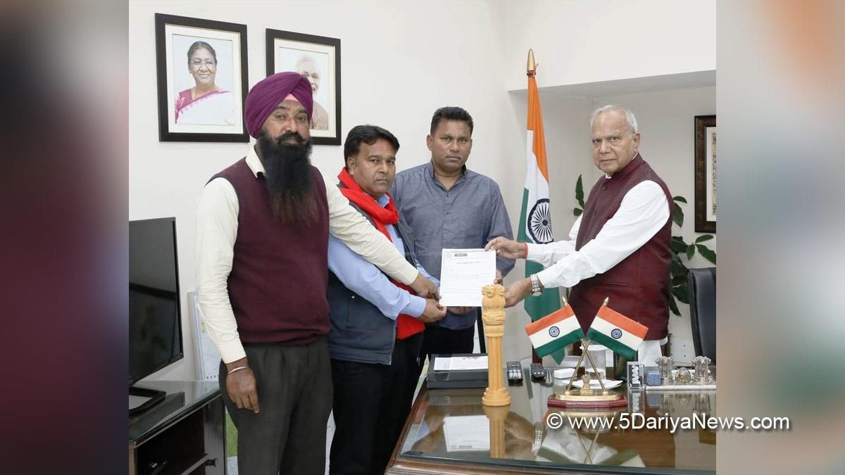Banwari Lal Purohit, Banwarilal Purohit, Governor of Punjab, Punjab Governor, Punjab Raj Bhavan