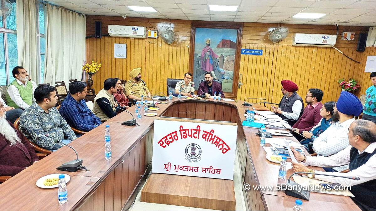 DC Sri Mukatsar Sahib, Harpreet Singh Sudan, Sri Mukatsar Sahib, Deputy Commissioner Sri Mukatsar Sahib, Election Commision Punjab, ECI, Chief Electoral Officer Punjab, Lok Sabha Elections 2024, General Elections 2024, CEO Punjab, Chunav Ka Parv, Desh Ka Garv