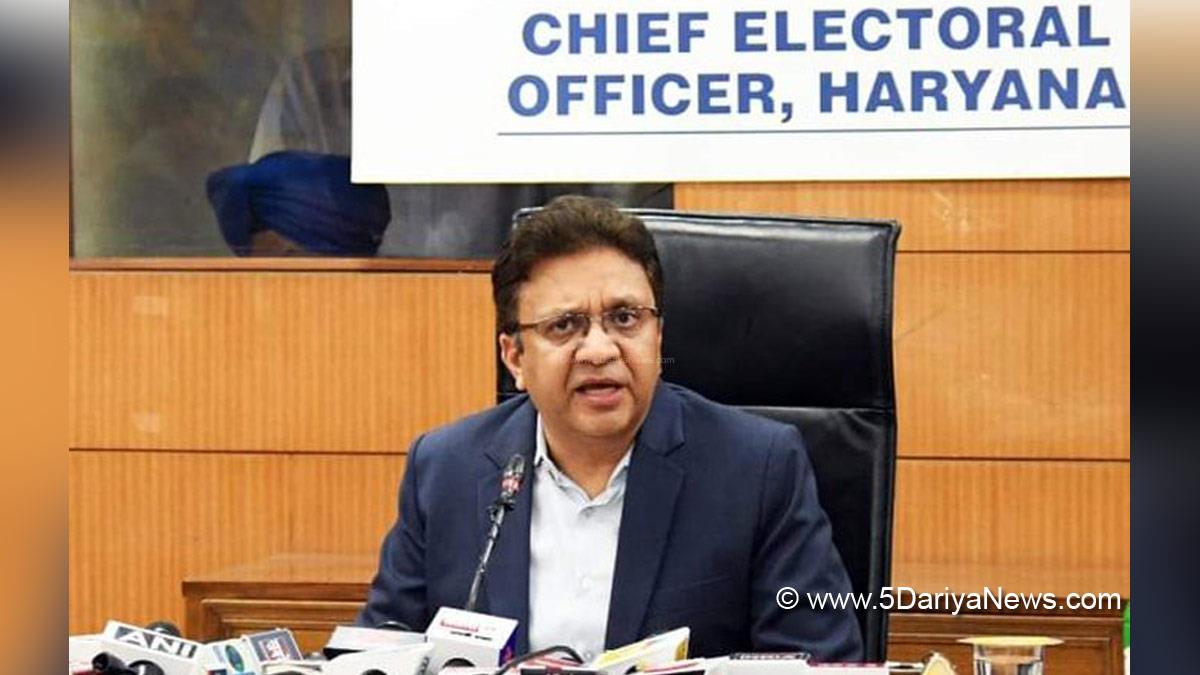  Anurag Agarwal, Election Commision Haryana, ECI, Chief Electoral Officer Haryana, Lok Sabha Elections 2024, General Elections 2024, CEO Haryana, Chunav Ka Parv, Desh Ka Garv