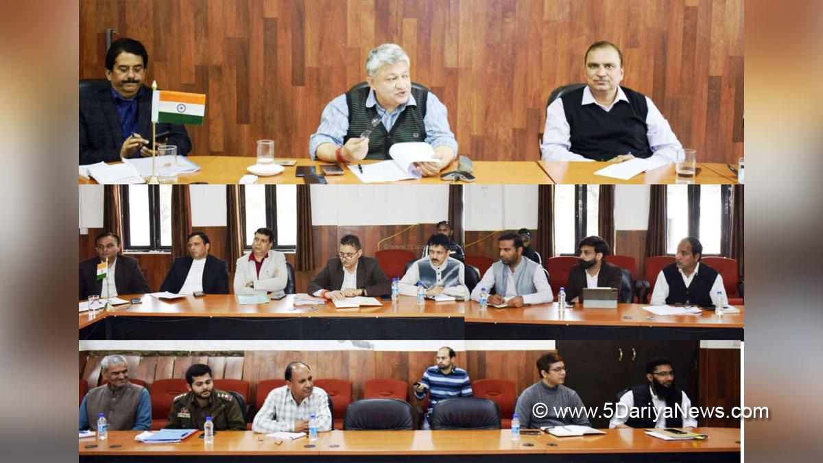 Vishesh Paul Mahajan, Reasi, Deputy Commissioner Reasi, Kashmir, Jammu And Kashmir, Jammu & Kashmir, District Administration Reasi