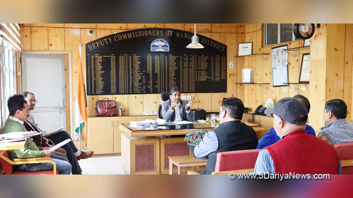 Dr. Hemraj Bairwa, Deputy Commissioner Kangra, Himachal Pradesh