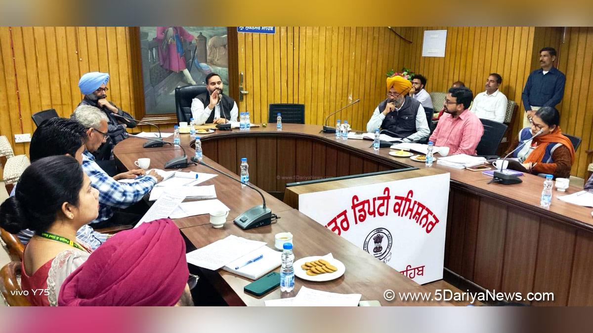 Harpreet Singh Sudan, DC Sri Mukatsar Sahib, Sri Mukatsar Sahib, Deputy Commissioner Sri Mukatsar Sahib,  ECI, Chief Electoral Officer Punjab, Lok Sabha Elections 2024, General Elections 2024, CEO Punjab, Chunav Ka Parv, Desh Ka Garv