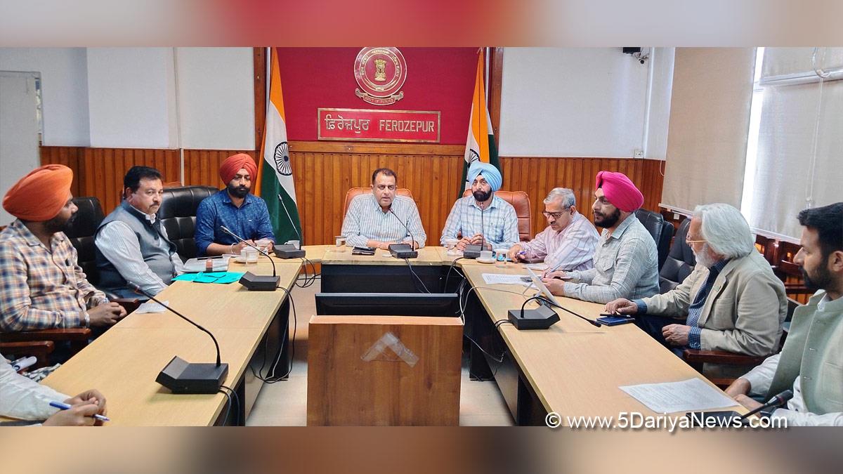 Punjab Admin, Arun Kumar Sharma, Additional Deputy Commissioner Ferozepur, Ferozepur, ECI, Chief Electoral Officer Punjab, Lok Sabha Elections 2024, General Elections 2024, CEO Punjab, Chunav Ka Parv, Desh Ka Garv