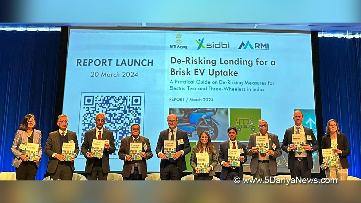 Commercial, Small Industries Development Bank of India, SIDBI, NITI Aayog, RMI, Korea Economic Development Cooperation Fund, Sivasubramanian Ramann, Mission 50K-EV4ECO,National Electric Mobility Mission