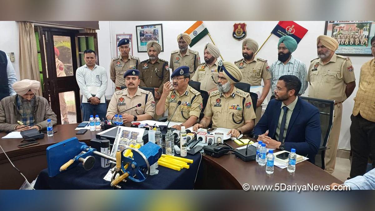 Crime News Punjab, Punjab Police, Police, Crime News, Sangrur Police, Jitendra Jorwal, DC Sangrur, Sangrur