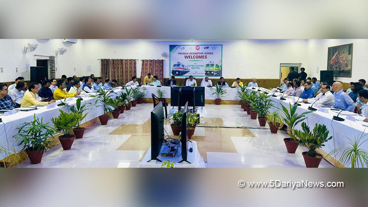 Patiala Locomotive Works, Railway Board,41st Electric Locomotive Maintenance Study Group, MSG, Pramod Kumar, Principal Chief Administrative Officer, PCAO, Vijay Pratap Singh, Patiala