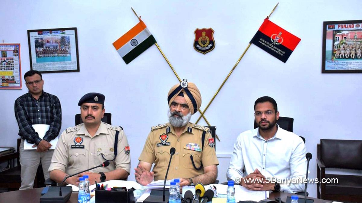 DC Sangrur, Deputy Commissioner Sangrur, Jitendra Jorwal, Sangrur, Crime News Punjab, Punjab Police, Police, Crime News, Sangrur, Harcharan Singh Bhullar, DIG Patiala Range, Sartaj Singh Chahal