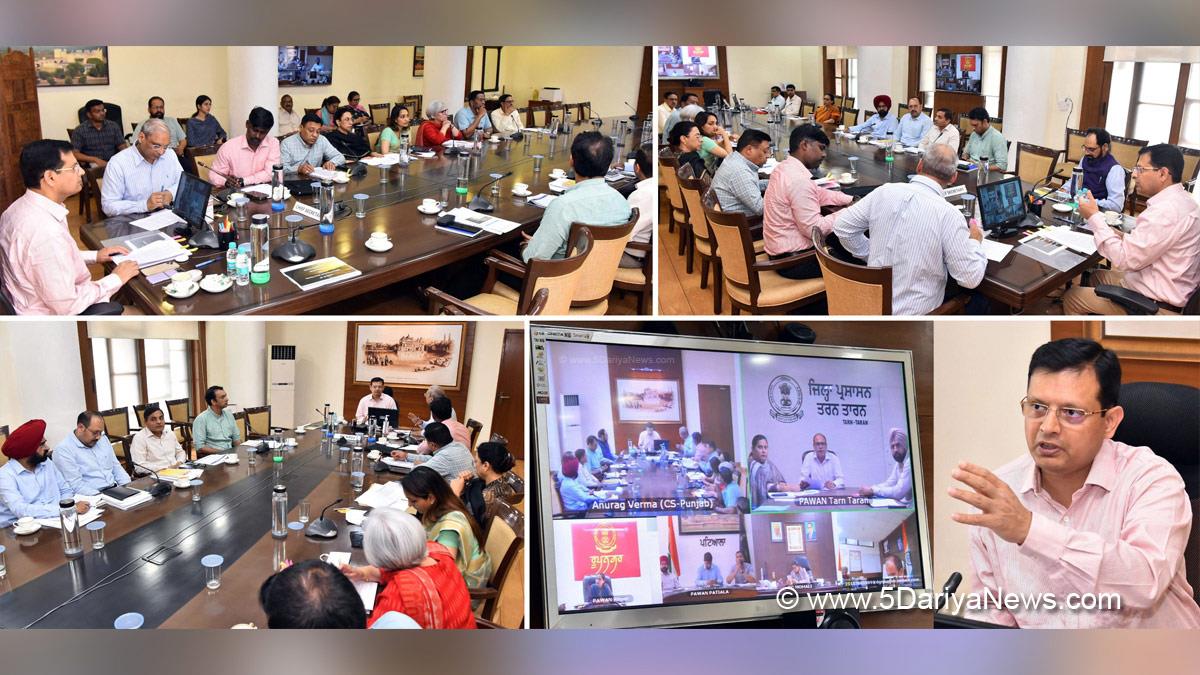 Anurag Verma, Chief Secretary, Chief Secretary of Punjab, Chief Secretary Punjab, IAS officer, IAS, Punjab, Punjab Government, Government of Punjab