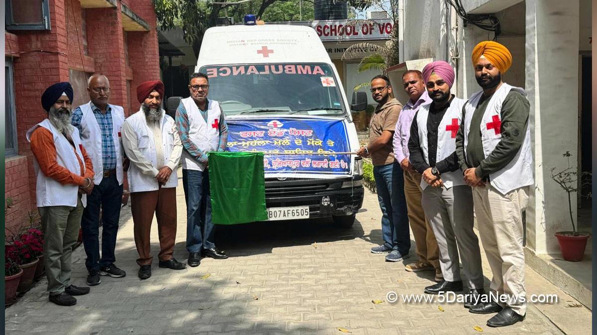 Red Cross Society, District Red Cross Society, Hoshiarpur