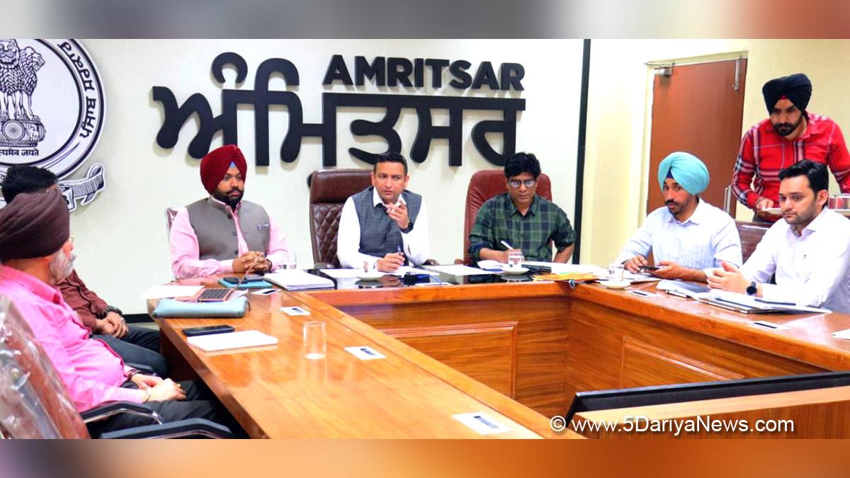 Ghanshyam Thori, DC Amritsar, Amritsar,  Deputy Commissioner Amritsar
