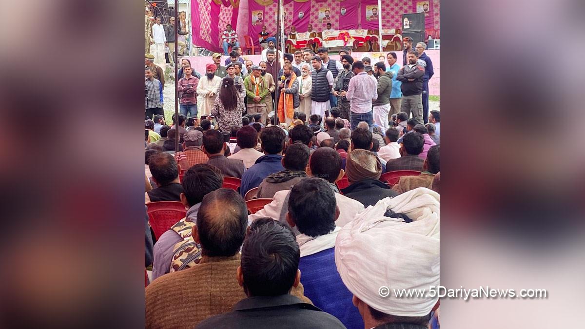 Chaudhary Lal Singh, Dogra Swabhimaan Sangathan Party, DSSP, Jammu, Kashmir, Kathua, Jammu And Kashmir, Jammu & Kashmir