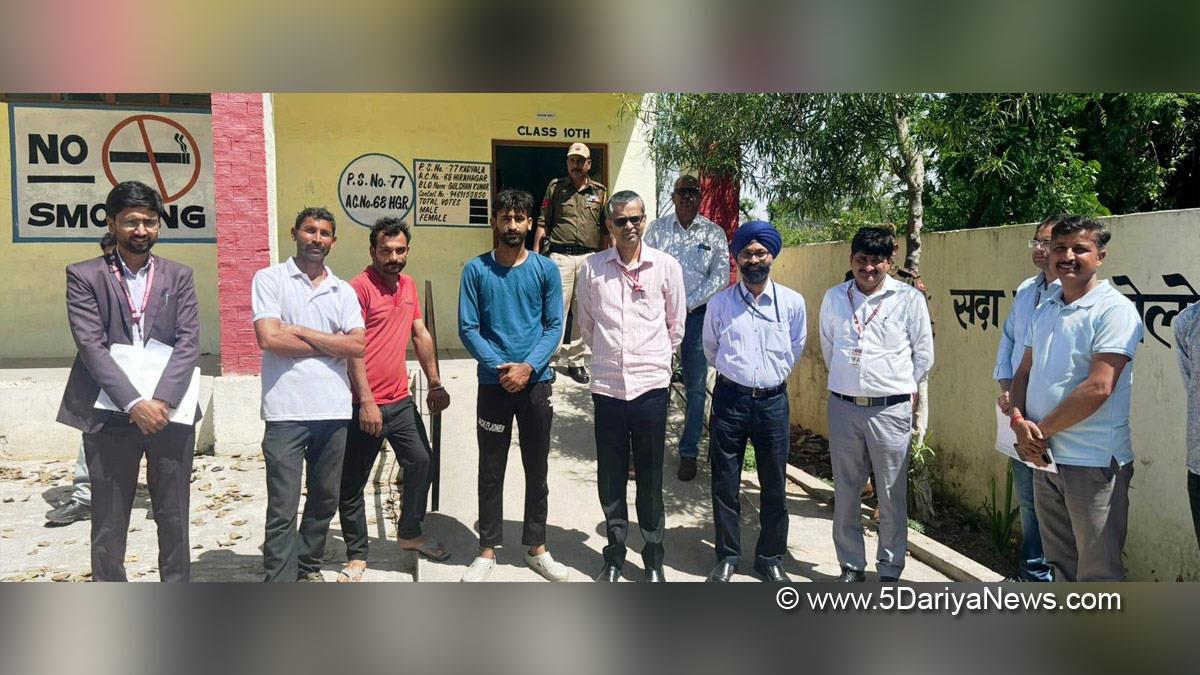 Dheeraj Kumar, General Observer, Kathua, Kashmir, Jammu And Kashmir, Jammu & Kashmir, Chief Electoral Officer J&K,Lok Sabha Elections 2024,General Elections 2024,CEO J&K,Chunav Ka Parv,Desh Ka Garv,No Voter To Be Left Behind