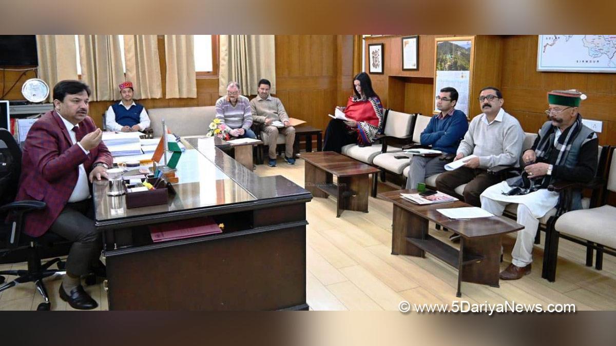 Anupam Kashyap, Deputy Commissioner Shimla, DC Shimla, Shimla, Himachal Pradesh