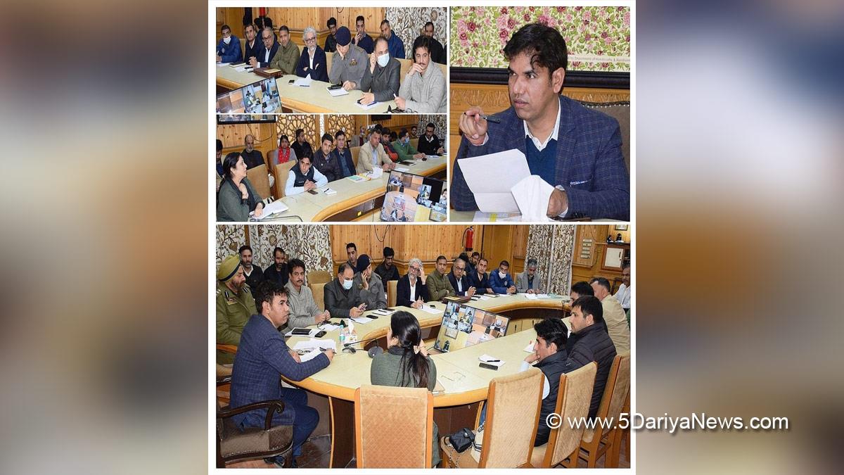 Vijay Kumar Bidhuri, Commissioner Secretary Revenue, Kashmir, Jammu And Kashmir, Jammu & Kashmir, Shri Amarnath Ji Yatra 2024