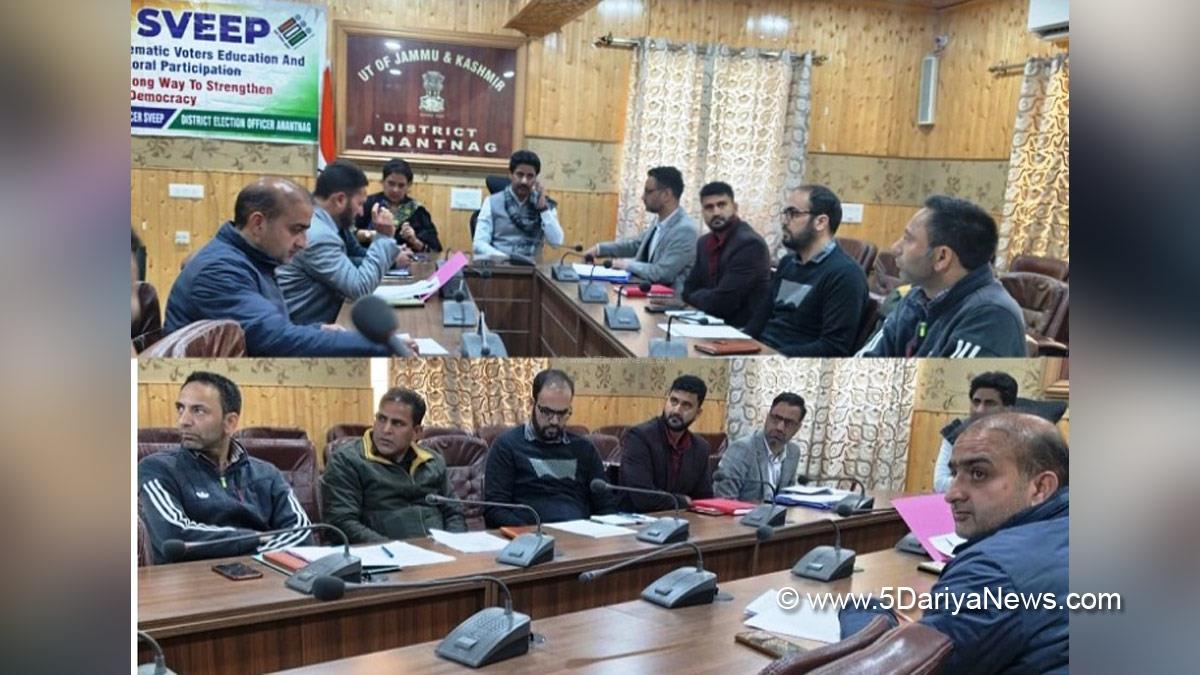 Syeed Fakhrudin Hamid, S F Hamid, Anantnag, DDC Anantnag, Deputy Commissioner, Kashmir, Jammu And Kashmir, Jammu & Kashmir, District Administration Anantnag, Sapna Kotwal