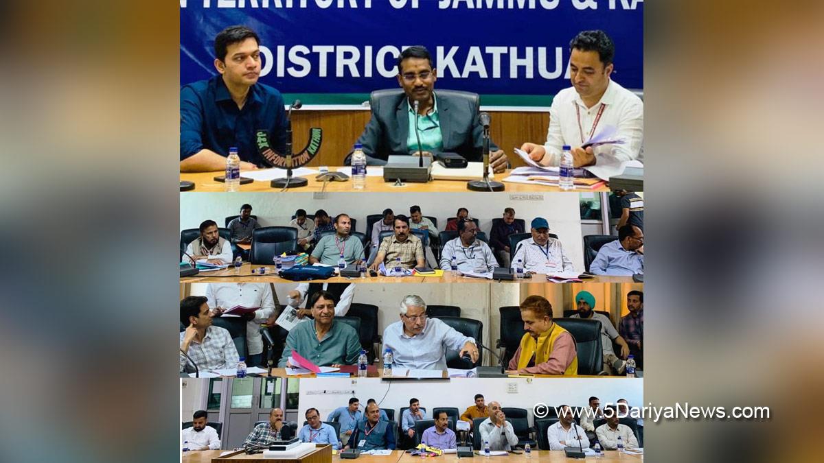 Rakesh Minhas, Dr. Rakesh Minhas, Kathua, DDC Kathua, District Development Commissioner Kathua, Kashmir, Jammu And Kashmir, Jammu & Kashmir, District Administration Kathua