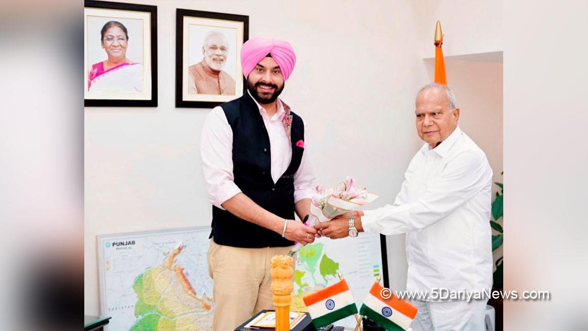 Banwari Lal Purohit, Banwarilal Purohit, Governor of Punjab, Punjab Governor, Punjab Raj Bhavan, Sukhwinder Singh Bindra, Bharatiya Janata Party, BJP, BJP Punjab