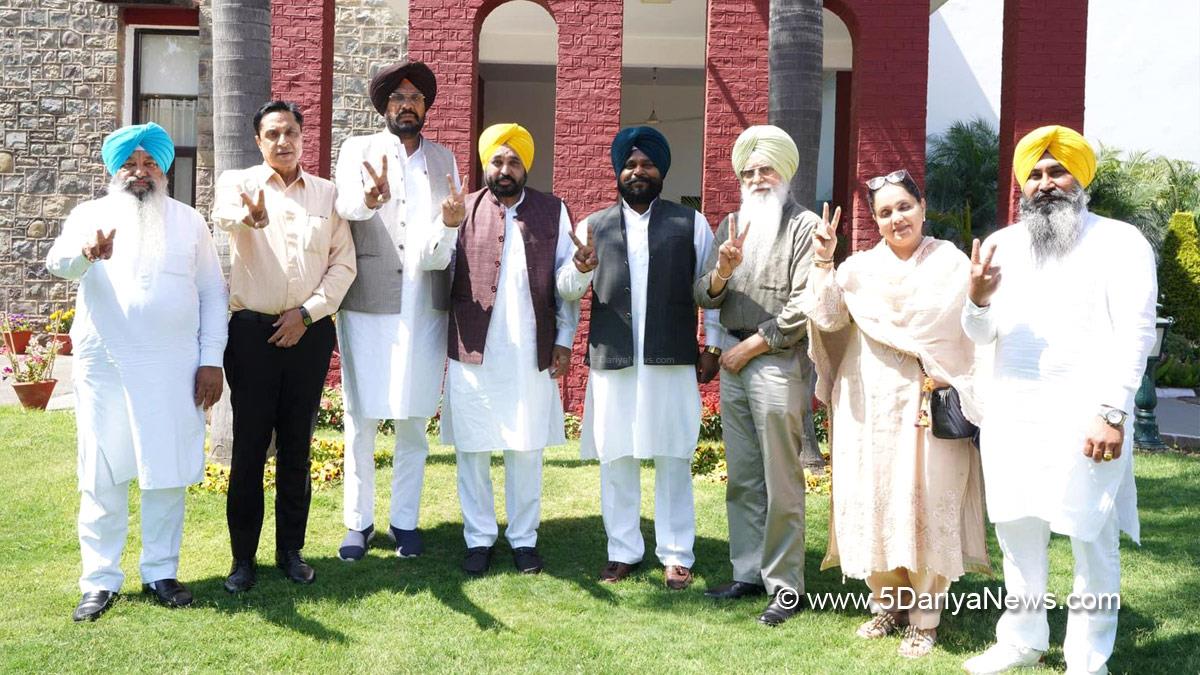 Bhagwant Mann, Bhagwant Singh Mann, AAP, Aam Aadmi Party, Aam Aadmi Party Punjab, AAP Punjab, Government of Punjab, Punjab Government, Punjab, Chief Minister Of Punjab, Kuldeep Singh Dhaliwal,Dr. Inderbir Singh Nijjar,Dr. Jasbir Singh Sandhu, Dr Ajay Gupta, Jeewan Jot Kaur, Jagga Majithia 