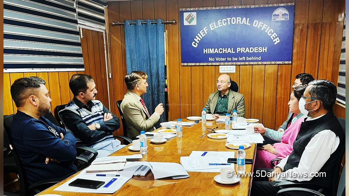 Maneesh Garg, Election Commision Himachal, ECI, Chief Electoral Officer Himachal, Lok Sabha Elections 2024, General Elections 2024, CEO Himachal, Chunav Ka Parv, Desh Ka Garv, The CEO Himachal, No Voter To Be Left Behind 