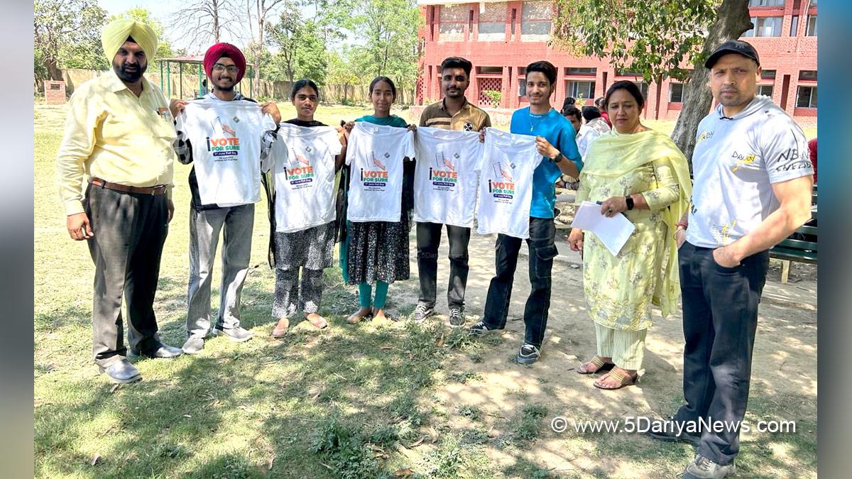 Lok Sabha Elections 2024, General Elections 2024, CEO Punjab, Chunav Ka Parv, Desh Ka Garv, The CEO Punjab, No Voter To Be Left Behind